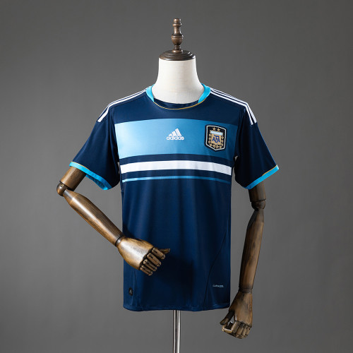 Argentina Away Jersey 2011 Retro Football Kit Soccer Shirt