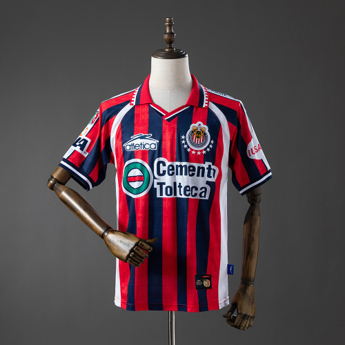 Chivas Third Jersey 1999-2000 Retro Football Kit Soccer Shirt