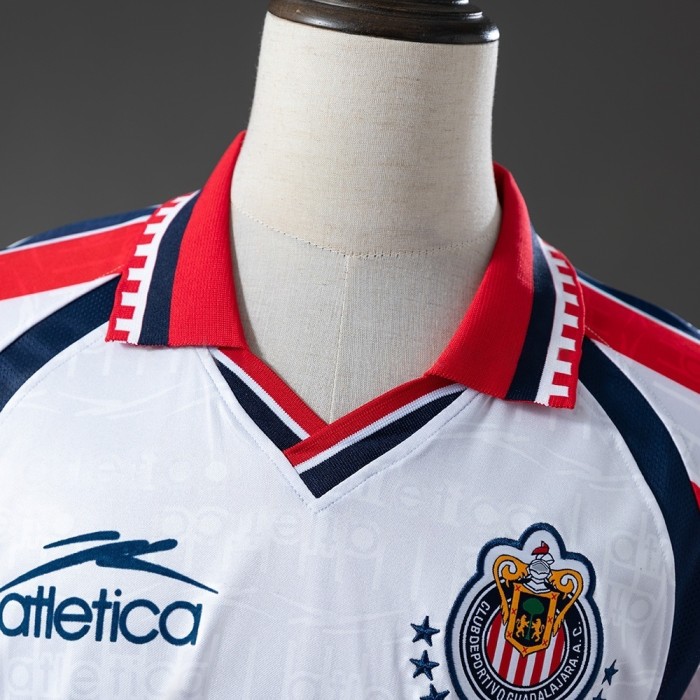 Chivas Away Jersey 1999-2000 Retro Football Kit Soccer Shirt