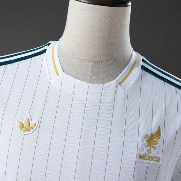 Mexico Terrace Icons T-Shirt White 2026 World Cup Football Kit Soccer Shirt
