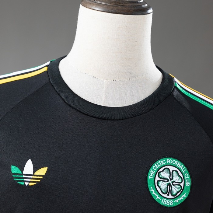 Celtic Black Shirt 2026-2027 Long Sleeves Football Kit Soccer Jersey