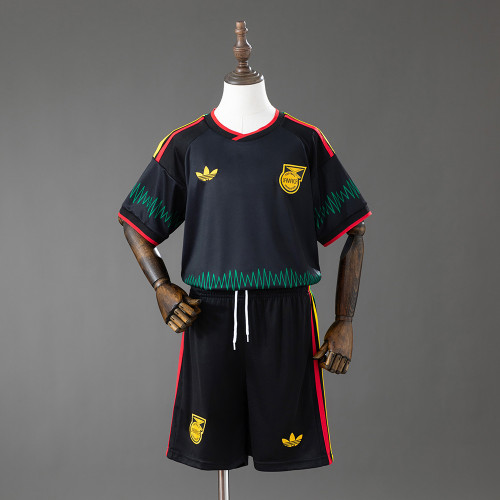 Kids Jamaica Away Jersey 2026 World Cup Football Kit Soccer Shirt