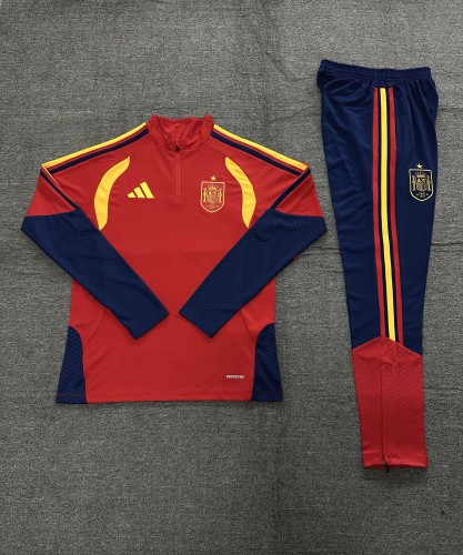 Kids Spain Training Tracksuits 2026 Football Kit Soccer Jersey