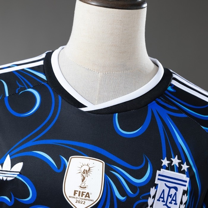 Argentina Away Jersey 2026 World Cup Long Sleeves Football Kit Soccer Shirt