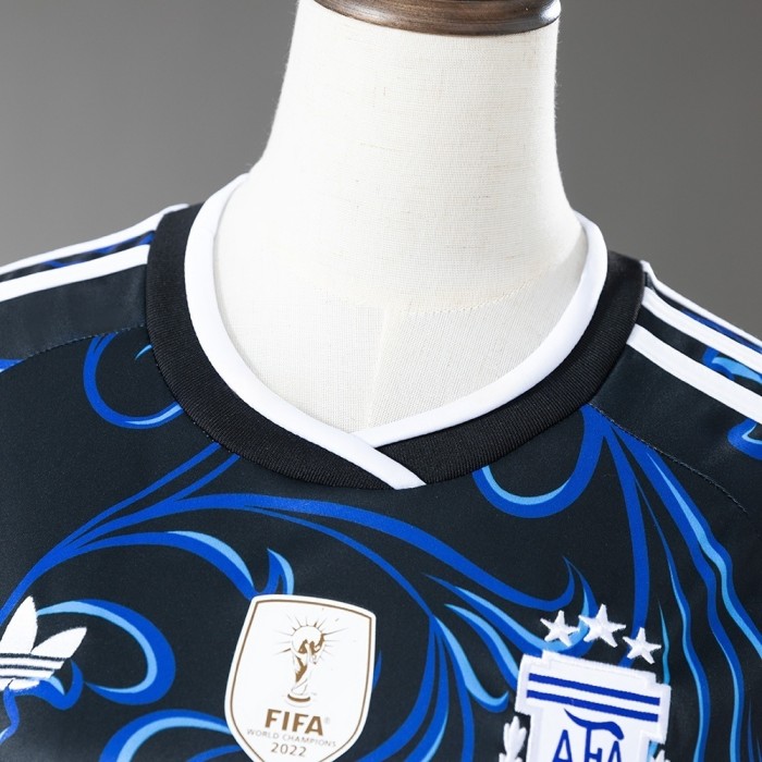 Women Argentina Away Jersey 2026 World Cup Football Kit Soccer Shirt