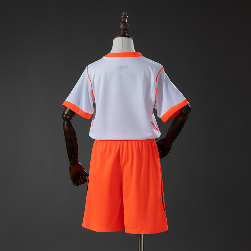 Kids Netherlands Away Jersey 2026 World Cup Football Kit Soccer Shirt