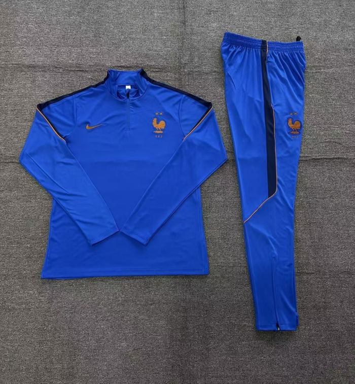 Kids France Training Tracksuits 2026 Football Kit Soccer Jersey