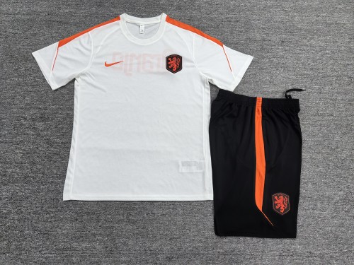 Kids Netherlands Training Tracksuits 2026 Football Kit Soccer Jersey