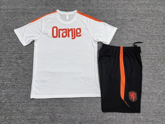 Kids Netherlands Training Tracksuits 2026 Football Kit Soccer Jersey