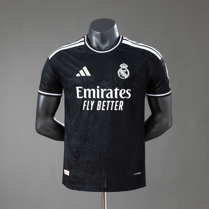 Player Version Real Madrid Black Jersey 2026-2027 Special Football Kit Soccer Shirt