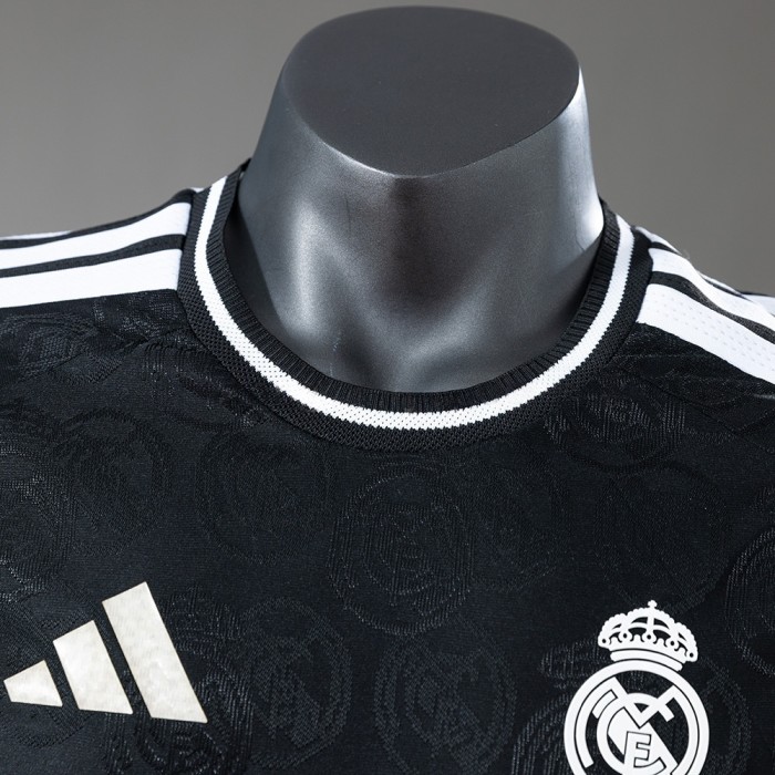 Player Version Real Madrid Black Jersey 2026-2027 Special Football Kit Soccer Shirt