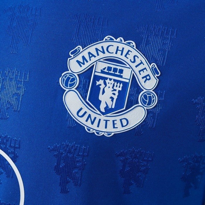 Player Version Man United Blue Jersey 2026-2027 Special Football Kit Soccer Shirt