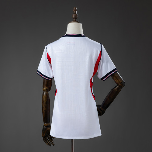 Women England Home Jersey 2026 World Cup Football Kit Soccer Shirt