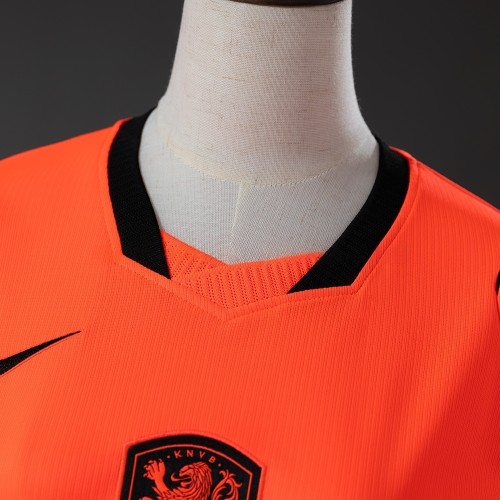 Women Netherlands Home Jersey 2026 World Cup Football Kit Soccer Shirt