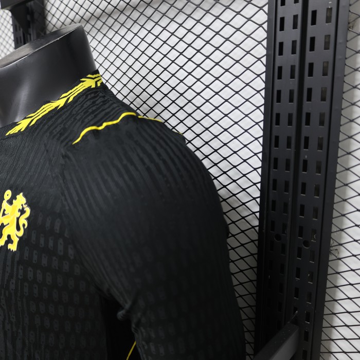 Player Version Chelsea Away Jersey 2026-2027 Long Sleeves Football Kit Soccer Shirt