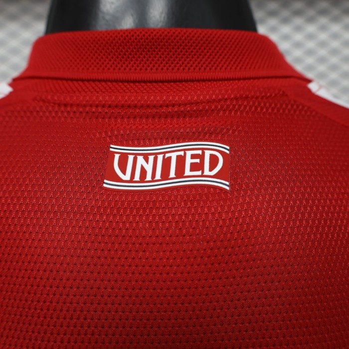 Player Version Man United Home Jersey 2026-2027 Football Kit Soccer Shirt