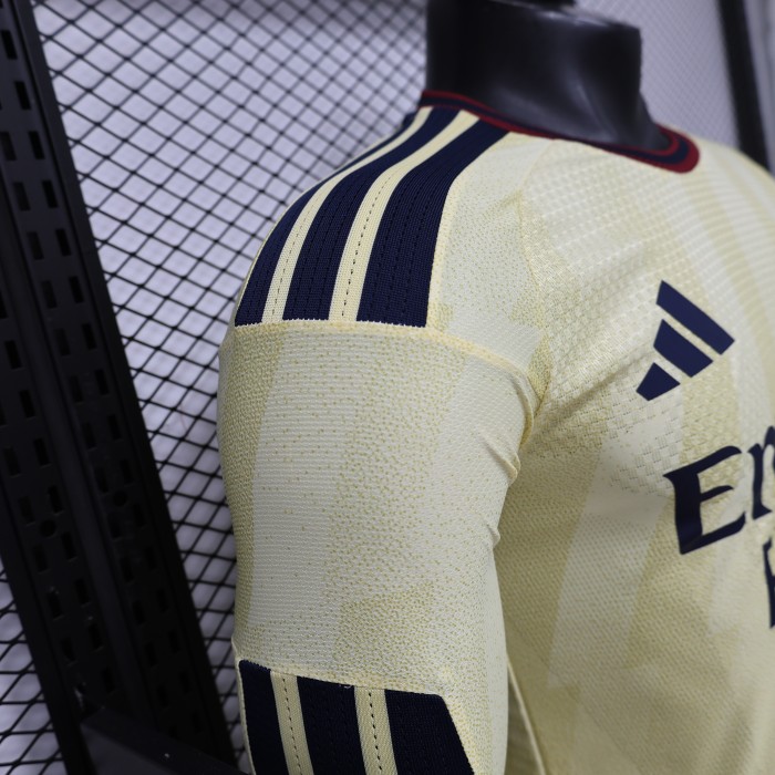 Player Version Arsenal Away Jersey 2026-2027 Long Sleeves Football Kit Soccer Shirt