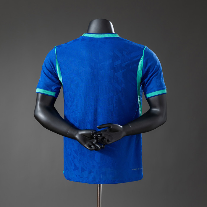 Player Version Brazil Blue Jersey 2026 World Cup Football Kit Soccer Shirt