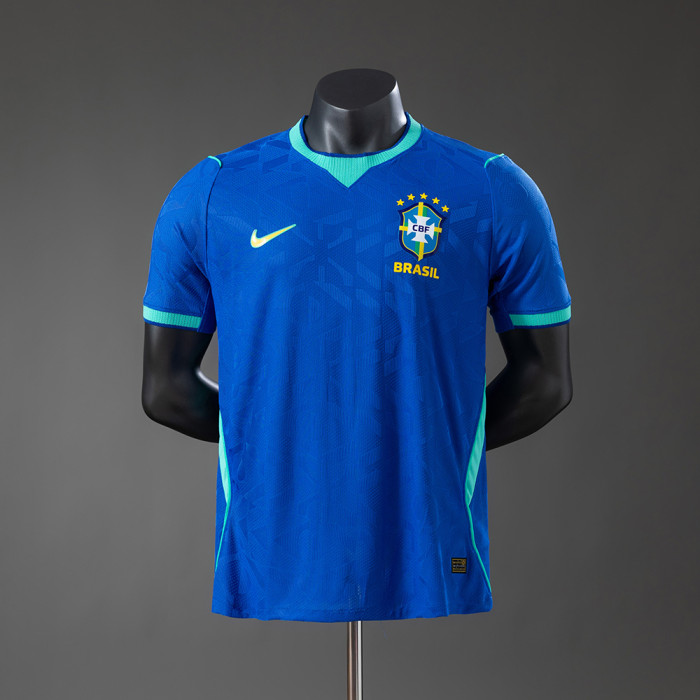Player Version Brazil Blue Jersey 2026 World Cup Football Kit Soccer Shirt
