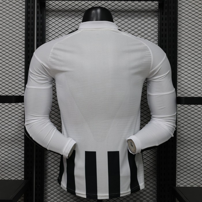 Player Version JUV Home Jersey 2026-2027 Long Sleeves Football Kit Soccer Shirt