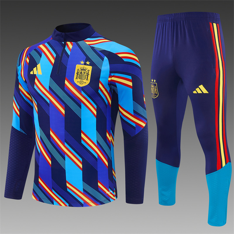 Spain Training Tracksuits 2026 Football Kit Soccer Jersey - www ...