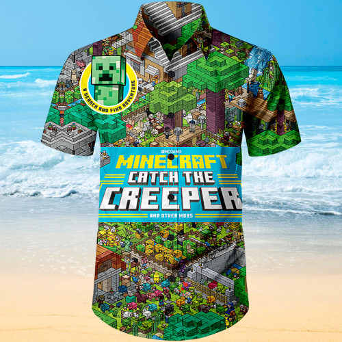 Minecraft | Hawaiian Shirt