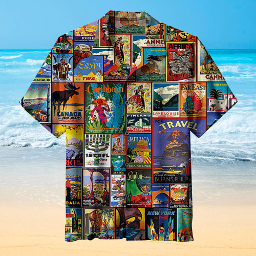 Around the World Hawaiian Shirt