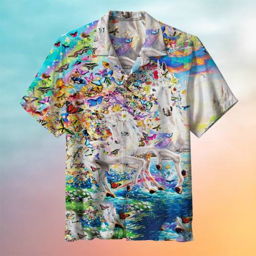 Fantasy Unicorn Hawaiian Shirt