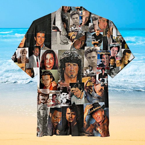 Leading-Men-Collage | Hawaiian Shirt