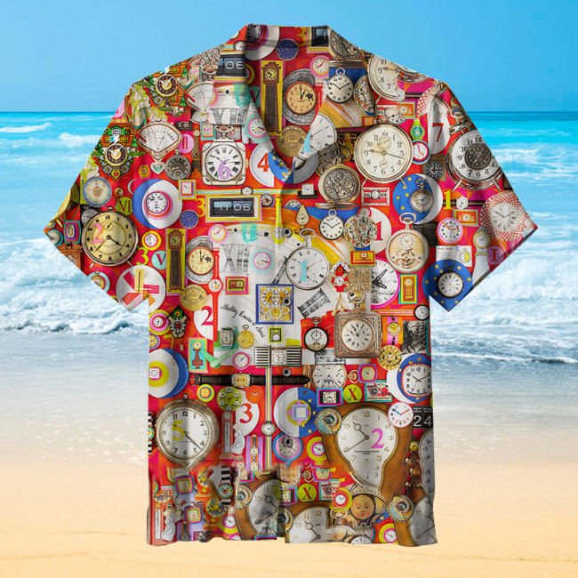 Timepieces Hawaiian Shirt