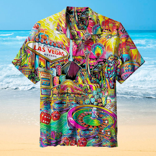 Greetings From: Las Vegas Hawaiian Shirt