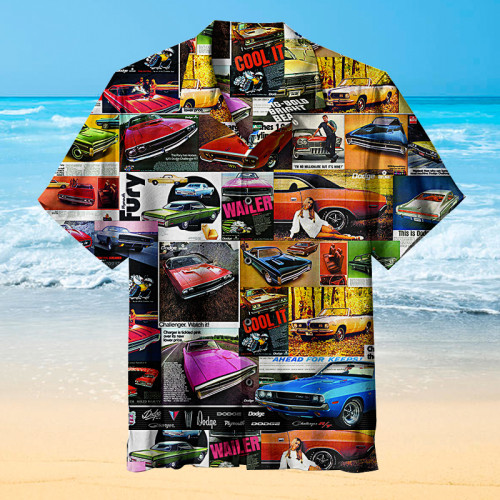 Dodge Advertising Movie Hawaiian Shirt