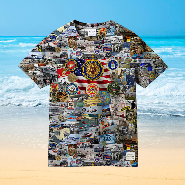 American Legion Collage | Hawaiian Shirt