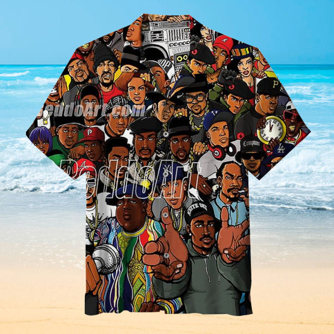 Hip Hop Hawaiian Shirt