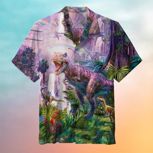 Jurassic Dinosaur Hawaiian Shirt