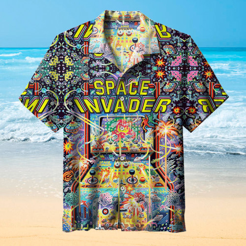 Space Invaders | Hawaiian Shirt