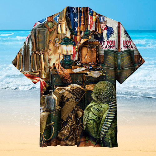 U.S. army | Hawaiian Shirt