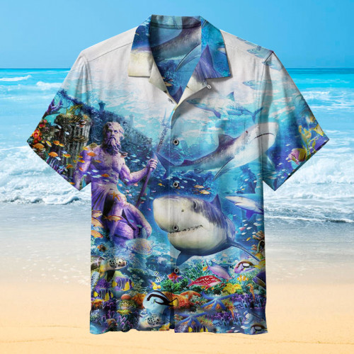 Atlantis Shark Hawaiian Shirt