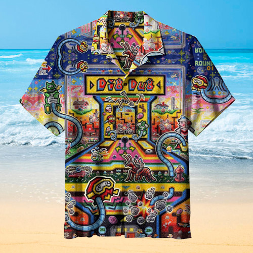 Dig Dug | Hawaiian Shirt