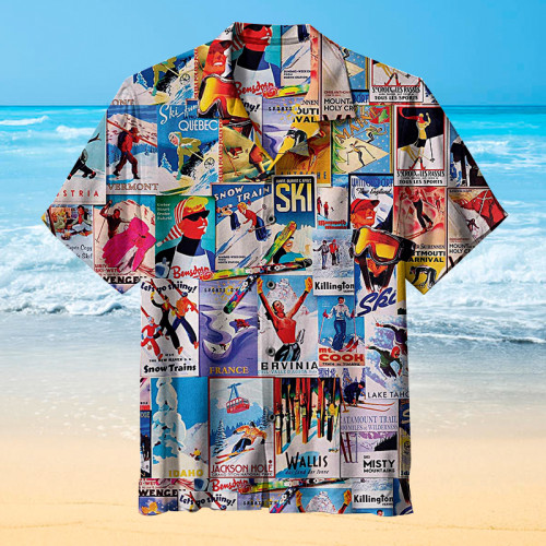 Ski World Hawaiian Shirt