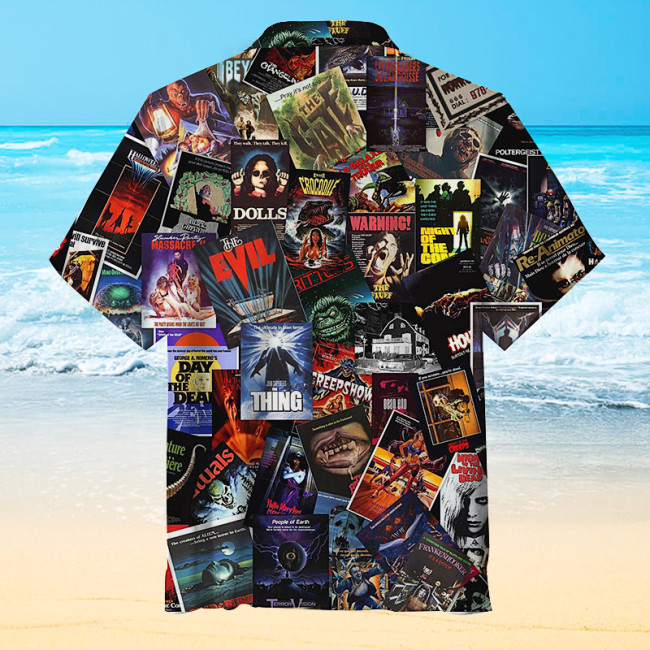 Movie 80s Collage | Hawaiian Shirt