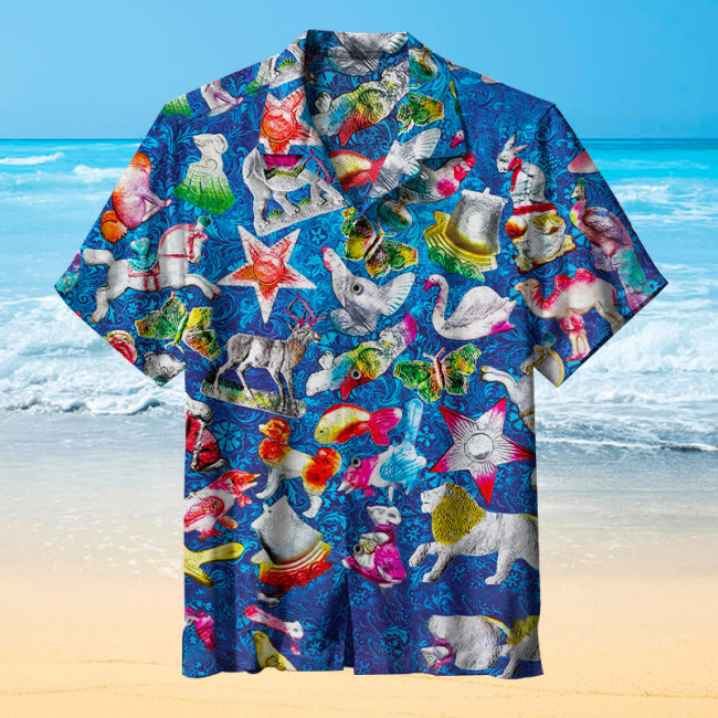 Animal Party Hawaiian Shirt