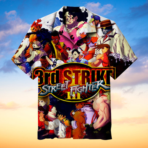 Street Fighter Hawaiian Shirt