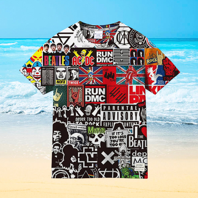 Band collage | Hawaiian Shirt