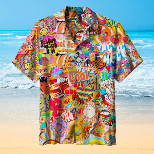 Summer Beach Party Style| Hawaiian PShirt