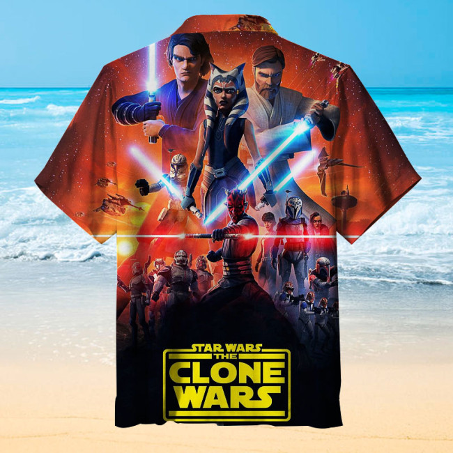 Star Wars clones Hawaiian shirt