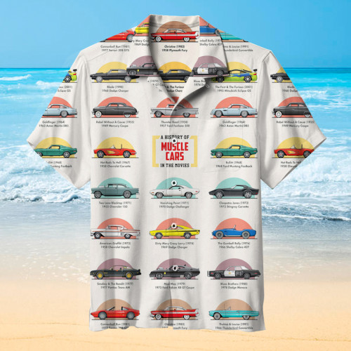 Muscle Cars | Hawaiian Shirt