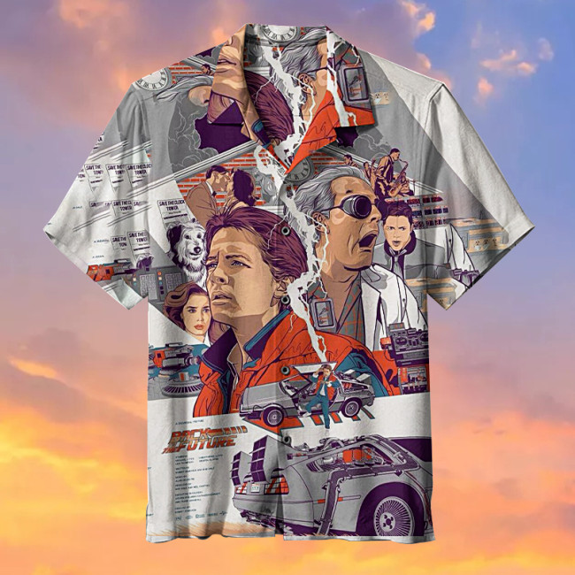 back to the Future Hawaiian Shirt