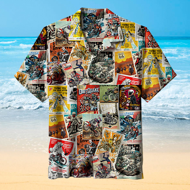 Motorcycle！ | Hawaiian Shirt