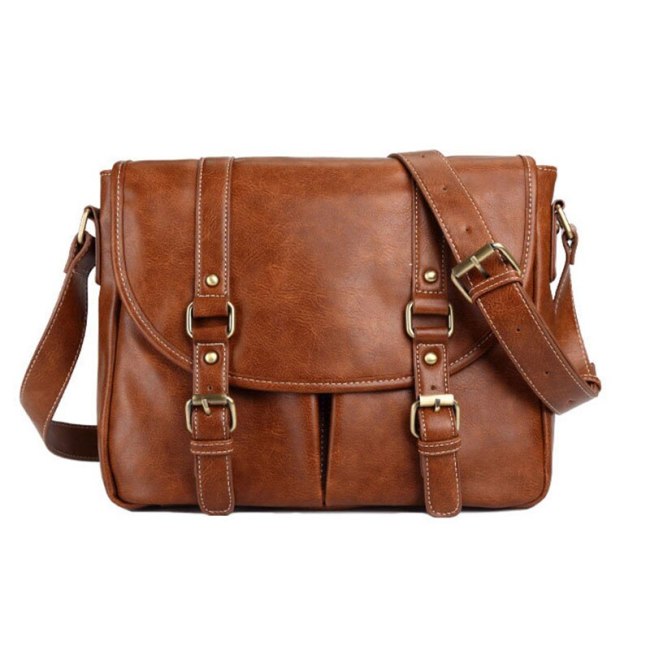 Vintage PU Leather Bag Men's Handbag Messenger Bag Men Shoulder Bags Male Laptop Briefcase Bag Casual Men Handbags for men